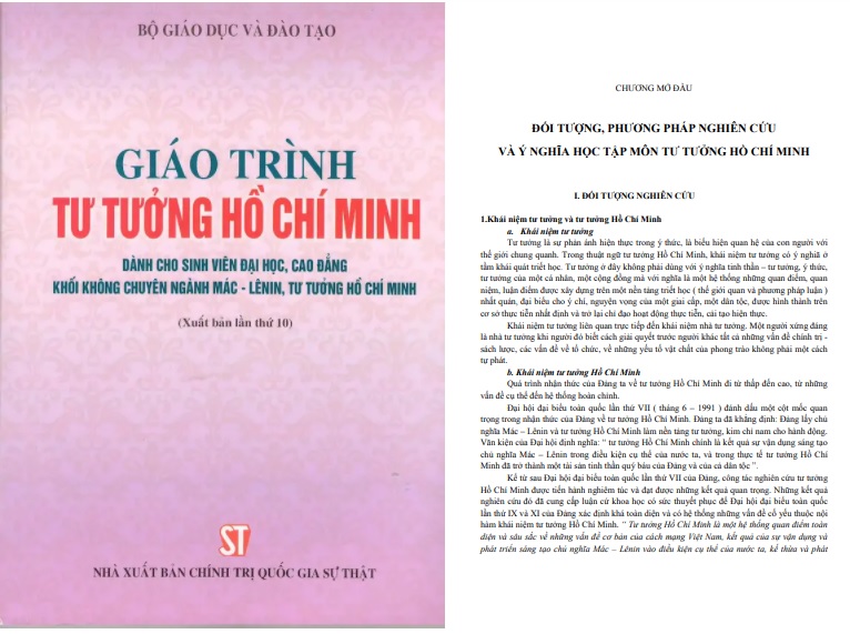 Tải Giáo trình Tư tưởng Hồ Chí Minh PDF