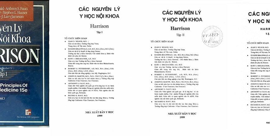Download sách Harrison tiếng Việt PDF tập 1, tập 2, tập 3