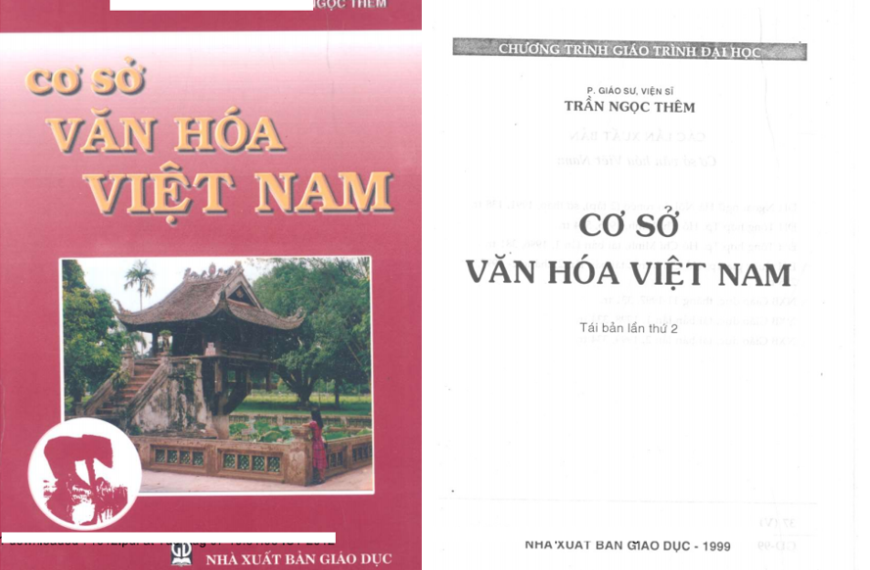 Giáo trình Cơ Sở Văn Hóa Việt Nam – PGS.TS. Trần Ngọc Thêm PDF